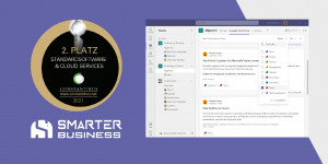 Beitragsbild des Blogbeitrags 2. Platz beim Constantinus Award für unsere Microsoft Teams App – TagTeam 