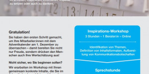 Beitragsbild des Blogbeitrags Inspirationen für Weihnachten im Unternehmen mit IF-Blueprint 