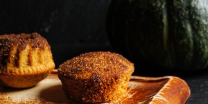 Beitragsbild des Blogbeitrags Kürbis Muffins