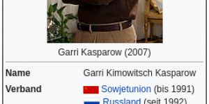 Beitragsbild des Blogbeitrags Garri Kimowitsch Kasparow – Weltmeister 1985 bis 1993 