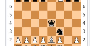 Beitragsbild des Blogbeitrags Schachmattmuster 5 – Ersticktes Matt (Smothered mate)