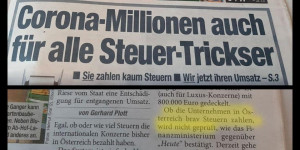 Beitragsbild des Blogbeitrags 80 Prozent Umsatzersatz für #Steuertrickser?!…