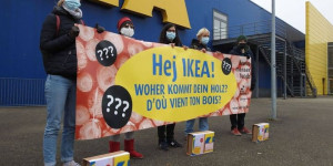 Beitragsbild des Blogbeitrags 13000 Personen fordern Kurswechsel bei #IKEA! Petition konnte heute übergeben … 