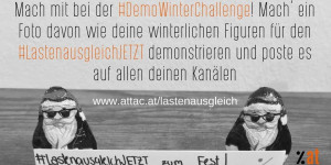 Beitragsbild des Blogbeitrags Mach mit bei der #DemoWinterChallenge! Mach ein Foto davon wie deine winterlich…