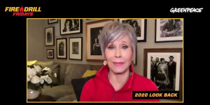 Beitragsbild des Blogbeitrags Best of Fire Drill Freitag 2020 mit Jane Fonda |  Greenpeace USA 