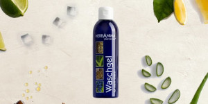 Beitragsbild des Blogbeitrags Wir verwenden das Herbanima Waschgel für mehr Glanz. Mit Aloe Vera, Sandelholz, … 