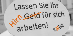 Beitragsbild des Blogbeitrags Blümels „Finanzbildung“: Attac warnt vor verdeckter Werbung im Interesse der Banken
