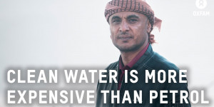 Beitragsbild des Blogbeitrags Salim – “Ich fühle mich gequält” – versucht, sauberes Wasser für seine Kinder zu bekommen | Oxfam UK