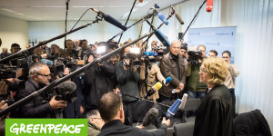 Beitragsbild des Blogbeitrags Bundesverfassungsgericht zur Klimaklage | Pressekonferenz der Kläger:innen | Greenpeace Deutschland