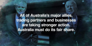 Beitragsbild des Blogbeitrags Sagen Sie Scott Morrison zu #StepUp4ThePacific | Greenpeace Australien