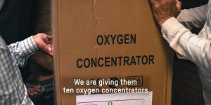 Beitragsbild des Blogbeitrags Covid-Reaktion in Indien: Lieferungen an ein Krankenhaus in Delhi |  Oxfam UK 