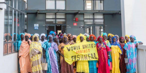 Beitragsbild des Blogbeitrags Fischmehl- und Fischölimporte von Westafrika nach Europa enthüllen ein kaputtes Lebensmittelsystem | Greenpeace int.
