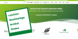 Beitragsbild des Blogbeitrags Die Suchmaschine für nachaltige Artikel