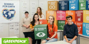 Beitragsbild des Blogbeitrags “Schools for Earth” zu Gast bei der Ernst-Reuter-Schule in Karlsruhe | Greenpeace Deutschland 