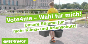 Beitragsbild des Blogbeitrags Kids Aktion Berlin – Vote4Me | Greenpeace Deutschland 