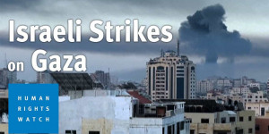 Beitragsbild des Blogbeitrags HRW-Untersuchung zu israelischen Angriffen auf Gaza |  Human Rights Watch 