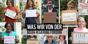Beitragsbild des Blogbeitrags Bundestagswahl = Klimawahl. Was wir von der neuen Regierung fordern. Made by WWF Jugend. | WWF Deutschland