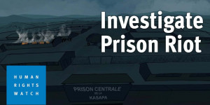 Beitragsbild des Blogbeitrags Neue Erkenntnisse zu Massenvergewaltigungen in Gefängnissen in der DR Kongo | Human Rights Watch