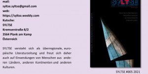 Beitragsbild des Blogbeitrags SYLTSE – Ausschreibung Literatur