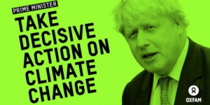 Beitragsbild des Blogbeitrags Premierminister, handeln Sie jetzt gegen den Klimawandel | Oxfam GB