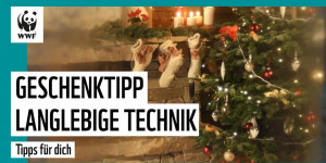 Beitragsbild des Blogbeitrags Technik verschenken? Das geht auch nachhaltig! | WWF Deutschland