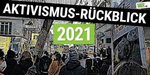 Beitragsbild des Blogbeitrags Das war 2021! // Jahresrückblick | VGT Österreich 