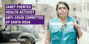 Beitragsbild des Blogbeitrags Janet arbeitet, um Leben in Peru zu retten | Oxfam UK
