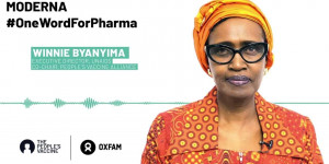 Beitragsbild des Blogbeitrags Moderna: Winnie Byanyima hat #OneWordForPharma | Oxfam USA