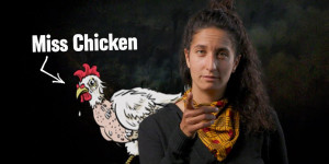 Beitragsbild des Blogbeitrags Wer ist Miss Chicken und was hat sie mit dir zu tun? | Greenpeace Schweiz