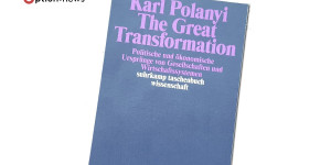 Beitragsbild des Blogbeitrags Gewinnen: Buch „The great Transformation“ von Karl Polanyi (deutsch)