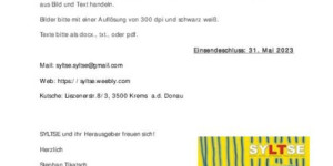 Beitragsbild des Blogbeitrags SYLTSE 6 ist Da