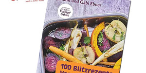 Beitragsbild des Blogbeitrags Gewinnen: Buch „100 Blitzrezepte: vegan & basisch“ von Johann und Gabi Ebner