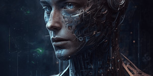 Beitragsbild des Blogbeitrags Interview mit einer KI: ChatGPT über künstliche Intelligenz, Ethik und die Menschen