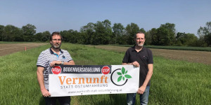 Beitragsbild des Blogbeitrags Wr. Neustadt: Klima-Protestcamp gegen Enteignung von NÖ-Landwirt*innen | SCNCC 