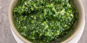 Beitragsbild des Blogbeitrags Bärlauchpesto - schnell und einfach