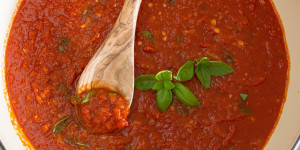 Beitragsbild des Blogbeitrags Italienische Tomatensauce