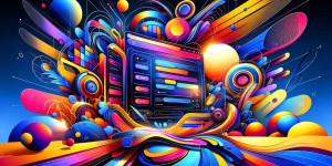 Beitragsbild des Blogbeitrags Trends im Webdesign für 2024 