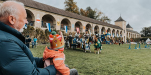 Beitragsbild des Blogbeitrags Reise in die Vergangenheit: Ritterspiele in der Schloss Rosenburg 