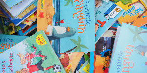 Beitragsbild des Blogbeitrags Püppis Favoriten im Jänner 2023: Tolle Bücher für kleine Kinder 