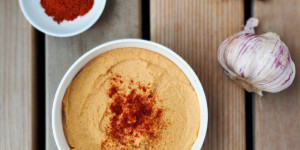 Beitragsbild des Blogbeitrags Selbstgemachter Hummus