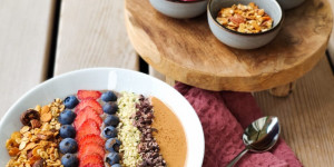 Beitragsbild des Blogbeitrags Power Smoothiebowl – Instafoodtrend Nr. 1!