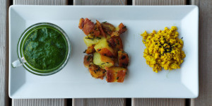 Beitragsbild des Blogbeitrags Veganer Cremespinat
