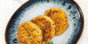 Beitragsbild des Blogbeitrags Vegane Hirselaibchen selbstgemacht