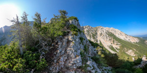 Beitragsbild des Blogbeitrags Schneeberg über Novembergrat [360°] 