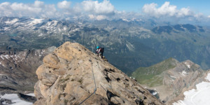 Beitragsbild des Blogbeitrags Kitzsteinhorn über Gipfelklettersteig 