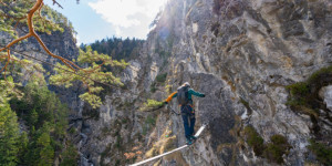 Beitragsbild des Blogbeitrags Die Galitzenklamm: Klettersteig-Paradies in Osttirol 