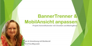 Beitragsbild des Blogbeitrags BannerTrenner & Header & Footer & PopUps & Verbindung zu MailingBoss