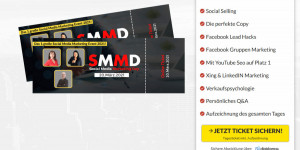 Beitragsbild des Blogbeitrags Schnell noch zum Social Media Marketing Day dazu stoßen