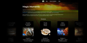 Beitragsbild des Blogbeitrags Magic Moments – das neue Projekt gewinnt an Substanz 