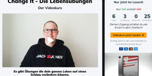 Beitragsbild des Blogbeitrags Change it – die LebensÜbungen – Steffs neuer VideoKurs